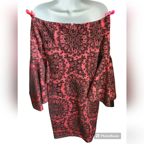 Venus Off Shoulder Red Wine Black Velvet Texture Mermaid Party Christmas… - Picture 3 of 4